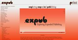 .expub: Exploring Expanded Publishing by Tommaso Campagna, Marta Ceccarelli, Carolina Valente Pinto (eds.)